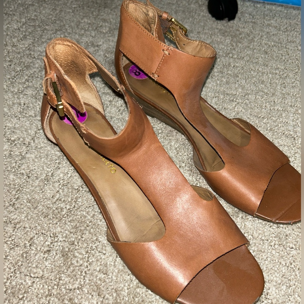 Franco Sarto Women’s Unagi Brown Sandal 8.5